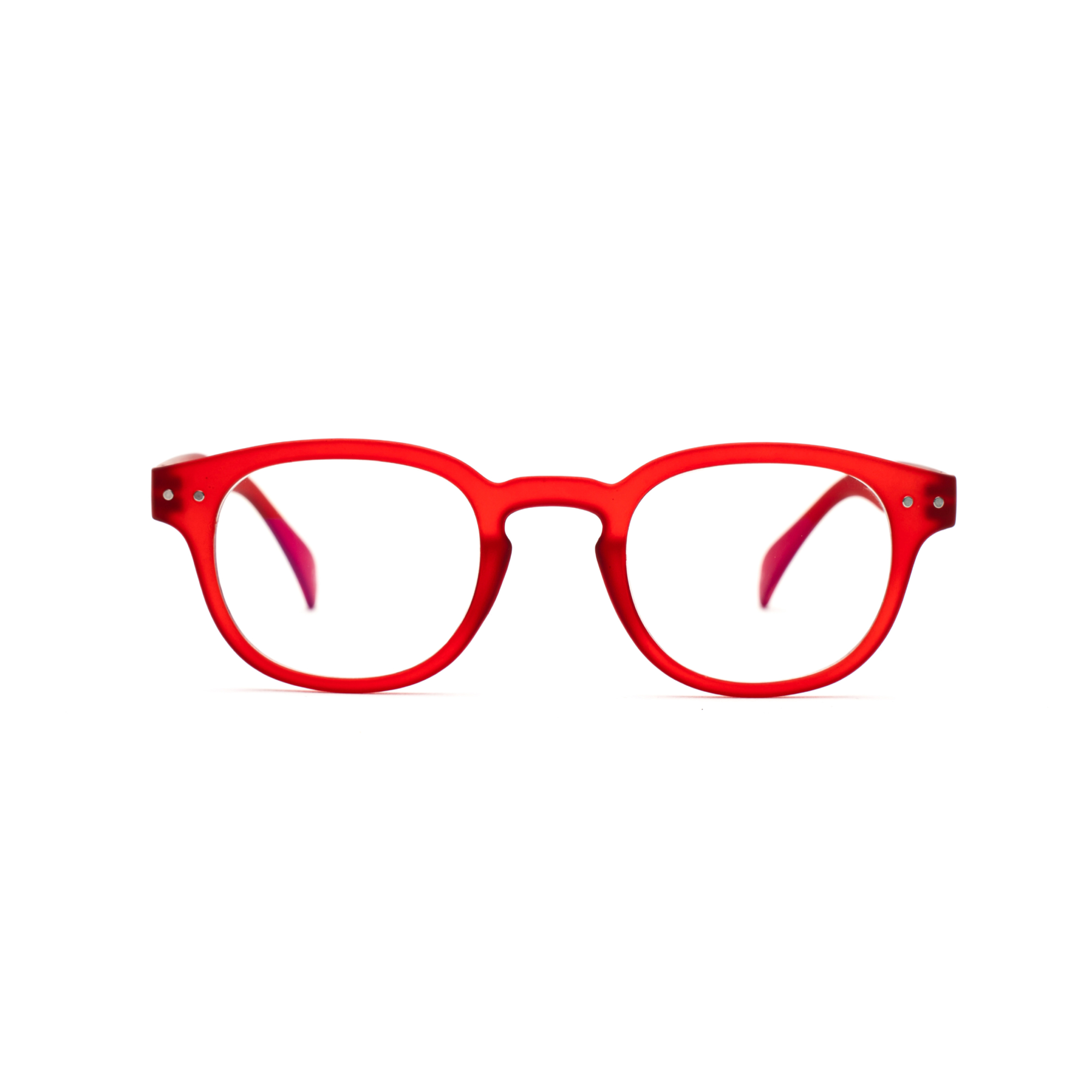 Men's blue light reading glasses – Anton BlueVision mm - Red